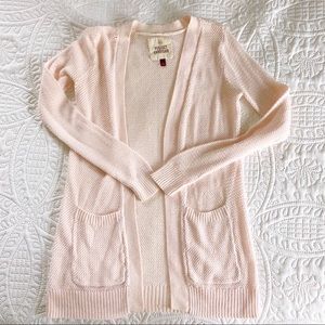 So Perfect Cardigan Knit Pink Small